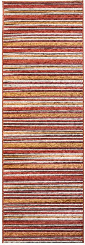 Northrugs Binnen & buiten vloerkleed Bamboo rood oranje 200x290 cm - Foto 2