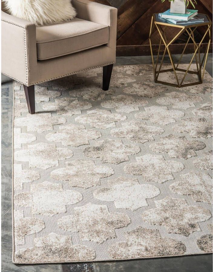 Myflair Möbel & Accessoires Vloerkleed Outdoor Wolken Kruisen MAGAZIJNOPRUIMING! Platweefsel reliëfeffect geschikt voor binnen en buiten - Foto 2