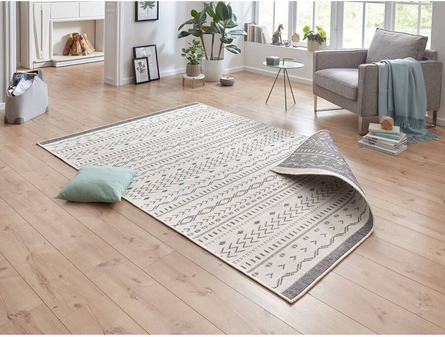 HANSE Home Vloerkleed Kuba omkeerbaar tapijt Binnen- en buitengebruik weerbestendig balkon loper woonkamer waterbestendig - Foto 6