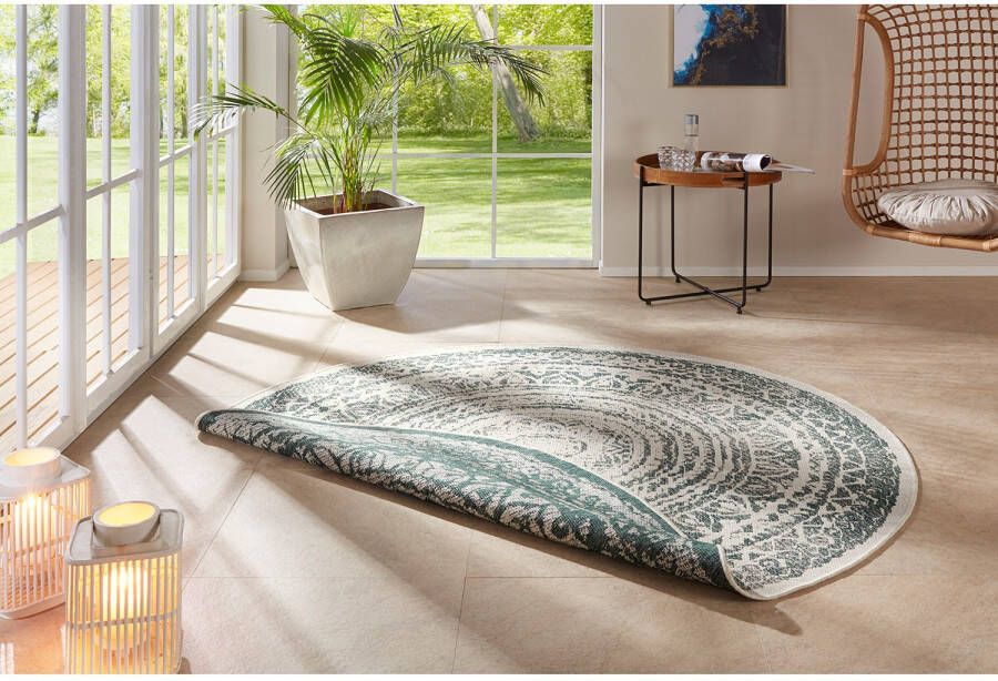 Freundin Home Collection Vloerkleed Rosica Geschikt voor binnen en buiten weerbestendig balkon tuin woonkamer waterbestendig - Foto 2
