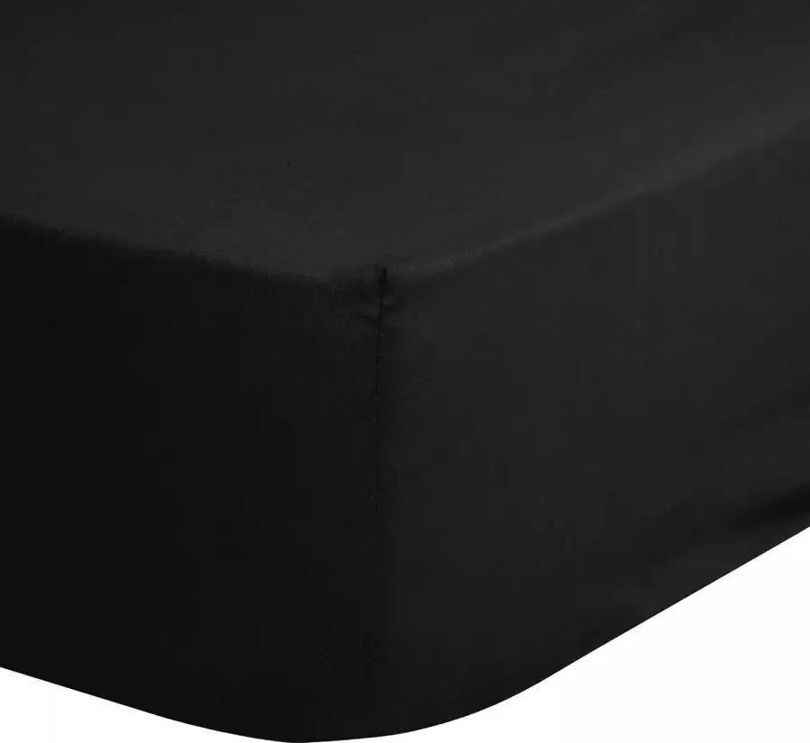 Good morning Hoeslaken Jersey Spannbettlaken 100% katoen jersey volledige elastiek tot 25 cm hoogte 90 100x200 wit (1 stuk) - Foto 1