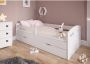 Kocot Kids Bed Julia wit met lade zonder matras 140 80 Kinderbed Wit - Thumbnail 1