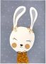 Hanse Home Adventures Vloerkleed Kids Bunny Polly Grijs - Thumbnail 2