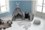 Me Gusta Lovely Kids 100-Olifant Grijs Blauw Vloerkleed Kinderkamer Babykamer Tapijt Hoogpolig Zacht - Thumbnail 2