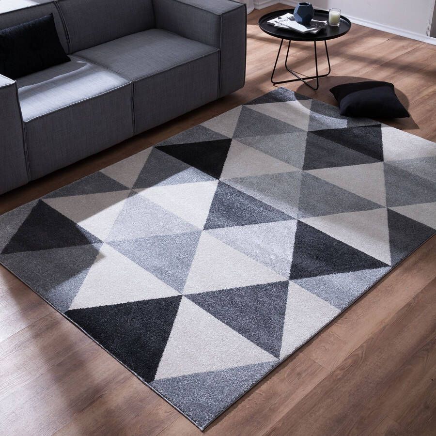 Home24 Laagpolig tapijt Specter, Top Square online kopen