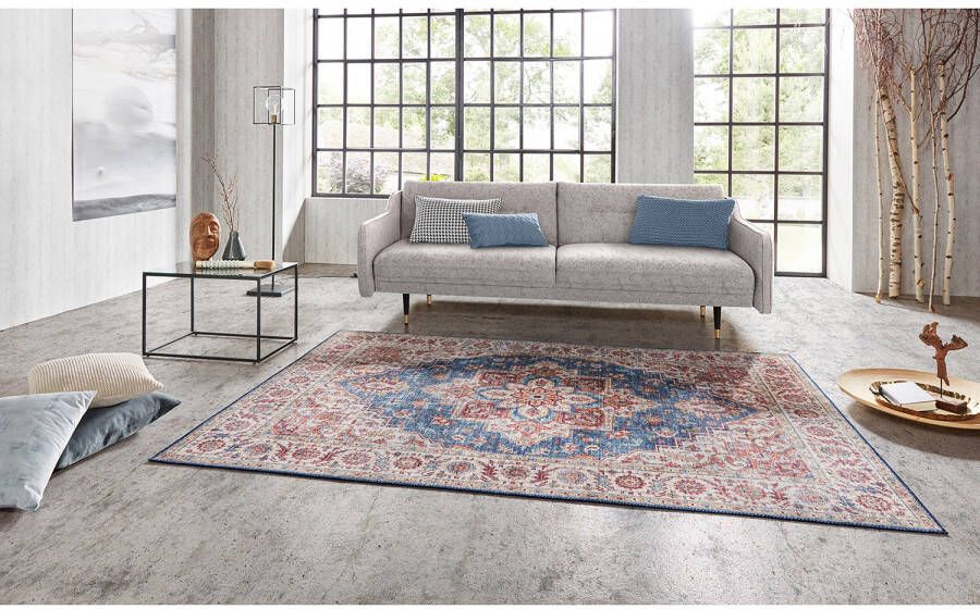 NOURISTAN Vloerkleed Anthea Oosters loper vintage woonkamer slaapkamer eetkamer - Foto 4