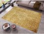 Tapeso Vintage vloerkleed Adeline goud 120x170 cm - Thumbnail 1