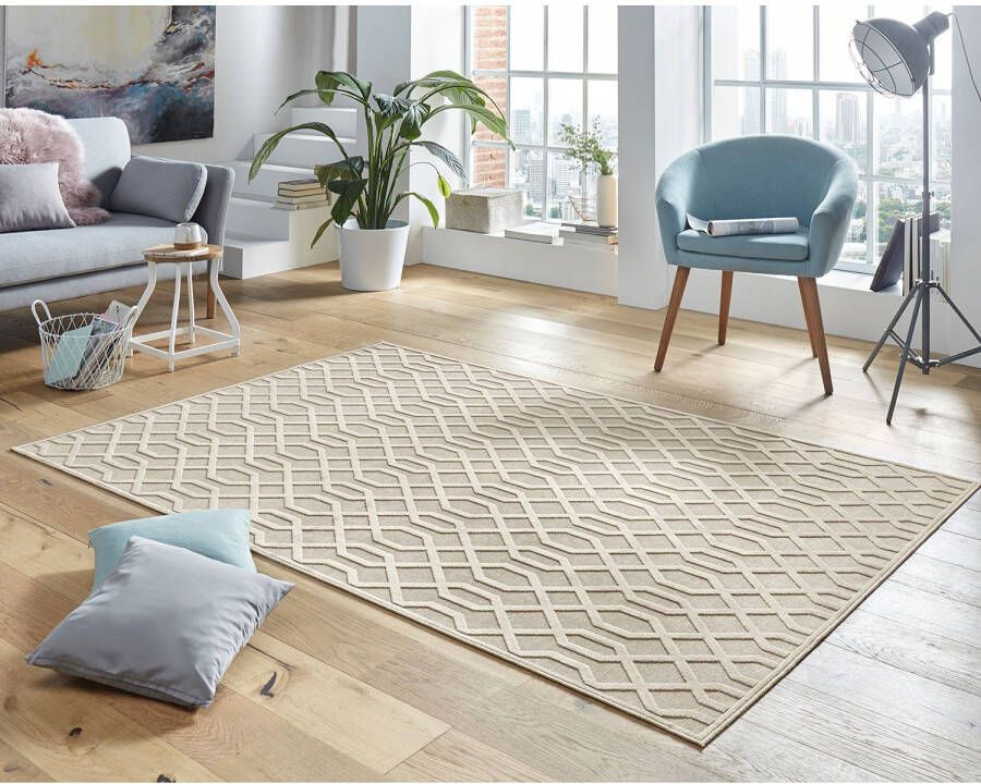Mint rugs Modern vloerkleed Caine grijs 200x300 cm