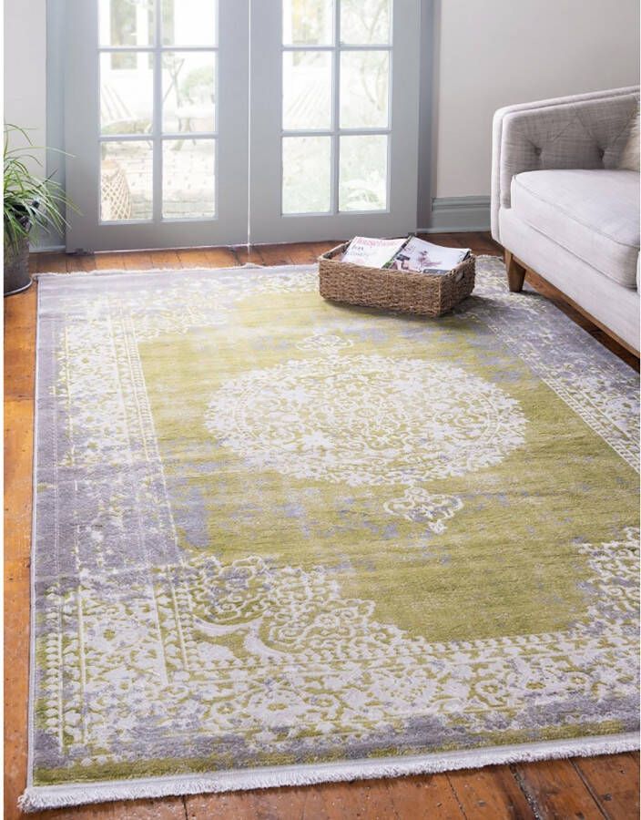 Myflair Möbel & Accessoires Vloerkleed Claasy New Korte pool geweven oriënt-look vintage-design met franje