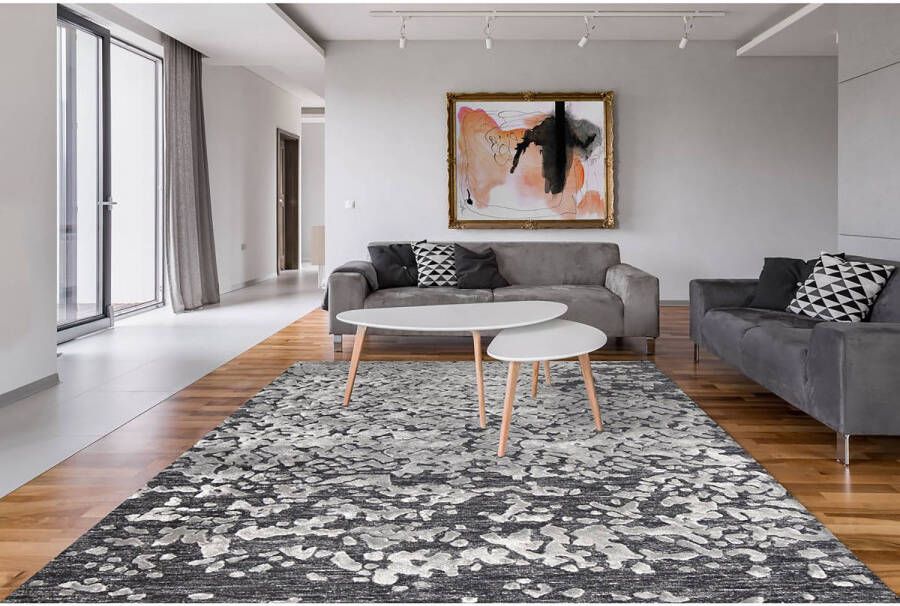 Home24 Laagpolig vloerkleed Damast Cozy Arte Espina