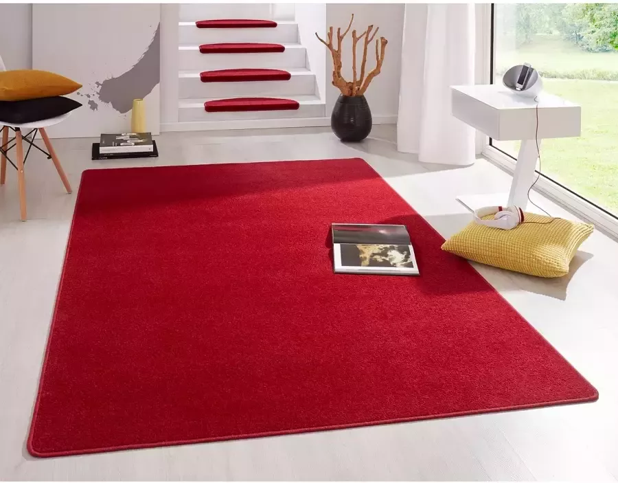 HANSE Home Vloerkleed Fancy Kortpolig loper effen geketteld woonkamer slaapkamer eetkamer - Foto 4