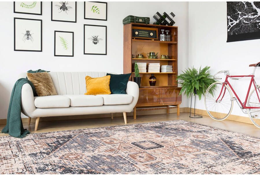 Home affaire Vloerkleed Aniela Katoenen vloerkleed woonkamer - Foto 2