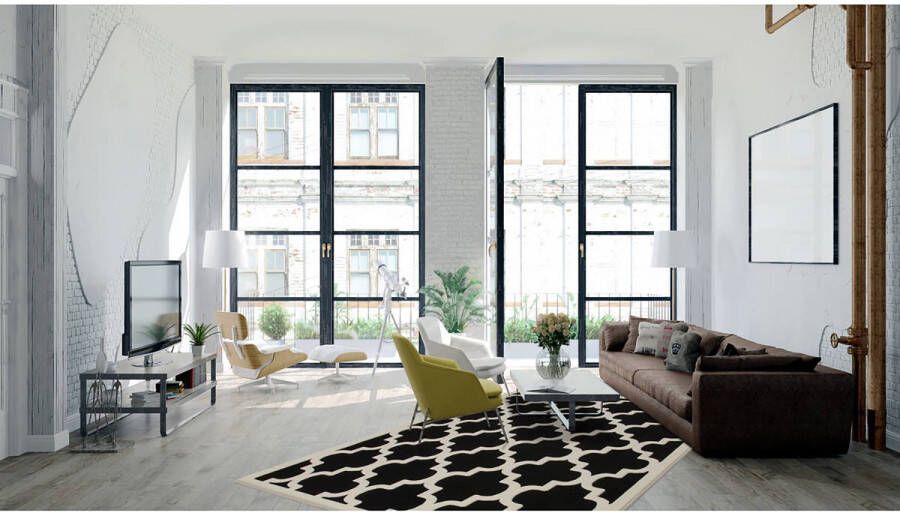 Home24 Laagpolig vloerkleed Manolya 2097 Kayoom