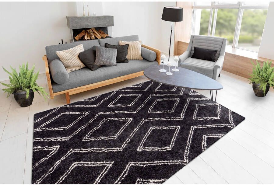 Me gusta Vloerkleed Orlando 225 Zachte hoogpolige tapijt subtiel ontworpen geschikt voor vloerverwarming - Foto 3