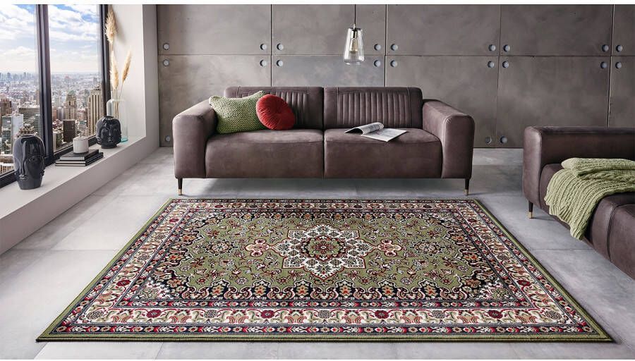 Nouristan Perzisch tapijt Parun Täbriz groen 120x170 cm - Foto 5