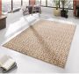 Hanse Home Modern vloerkleed Pattern bruin crème 80x150 cm - Thumbnail 1