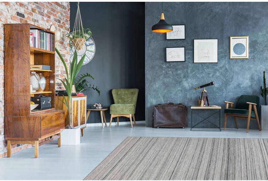 Kayoom Vloerkleed Phoenix 210 Subtiele jacquard-tapijt vlakpolig van onderhoudsvriendelijke materialen - Foto 5