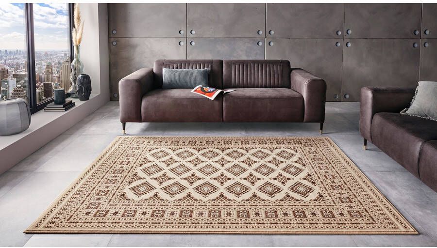 Nouristan Klassiek vloerkleed Sao Buchara beige 160x230 cm - Foto 3