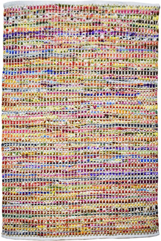 Kayoom met de hand gevlochten vloerkleed 120 x 170 Multikleur - Foto 2