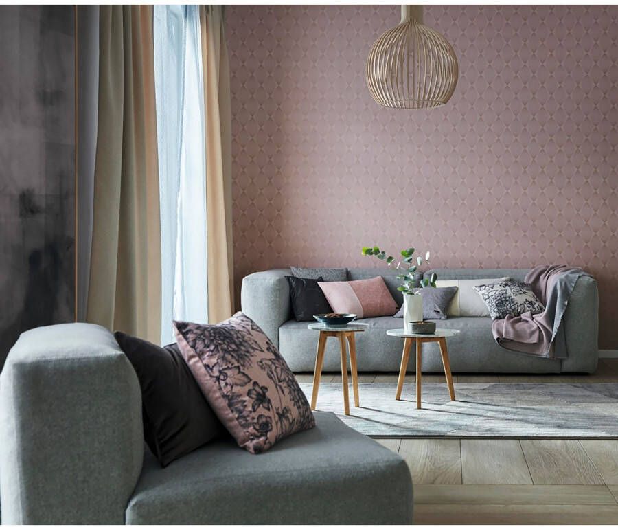 Esprit Vloerkleed Tamo Korte pool reliëfstructuur woonkamer