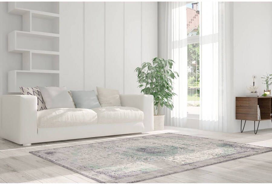 Arte Espina Vintage 140 x 200 cm Vloerkleed Ivory MintVintage 140 x 200 cm Vloerkleed Ivory Mint