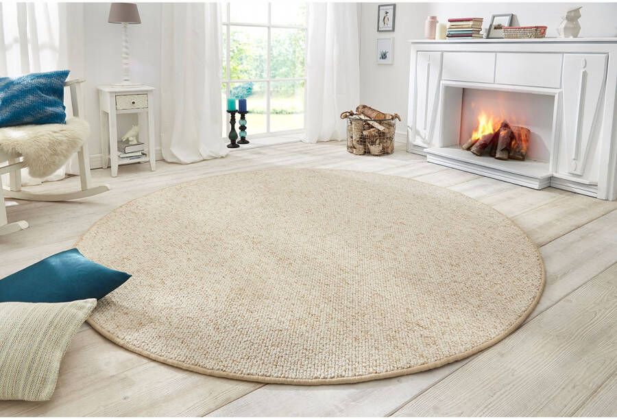 HANSE Home Vloerkleed Wolly 2 Platweefsel Scandinavisch wol-look eetkamer woonkamer hal - Foto 5