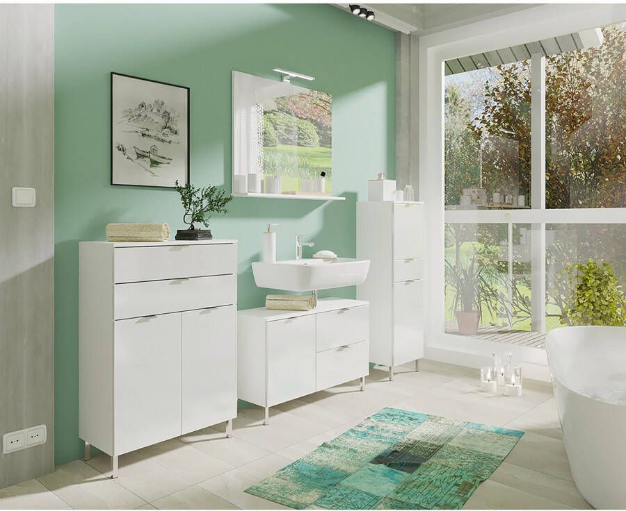 Germania Ladekast GW-Mauresa 34x60x97 cm wit - Foto 2