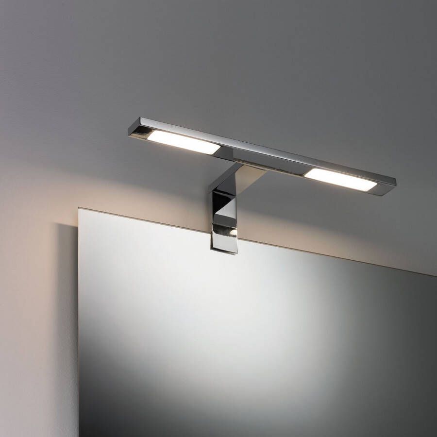 Paulmann Spiegellamp LED Galeria Spiegel- en Opberglicht Double Hook 2x3 2W Chroom (1 stuk)