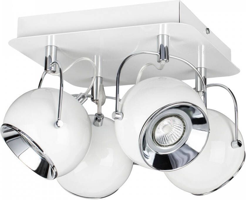 SPOT Light Plafondlamp BALL Ledverlichting inclusief led verwisselbaar draai- en zwenkbare spot - Foto 1