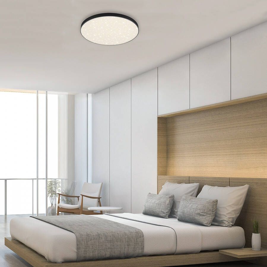 Home24 LED plafondlamp Flame Star I Briloner