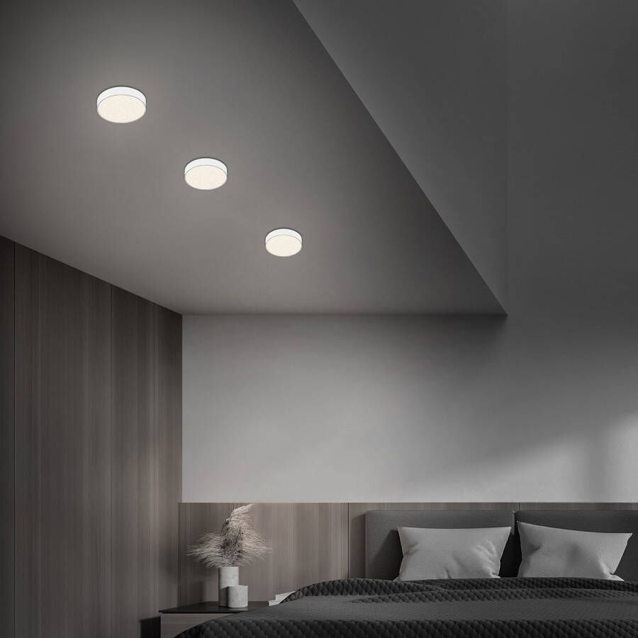 Home24 LED plafondlamp Flame Star I Briloner