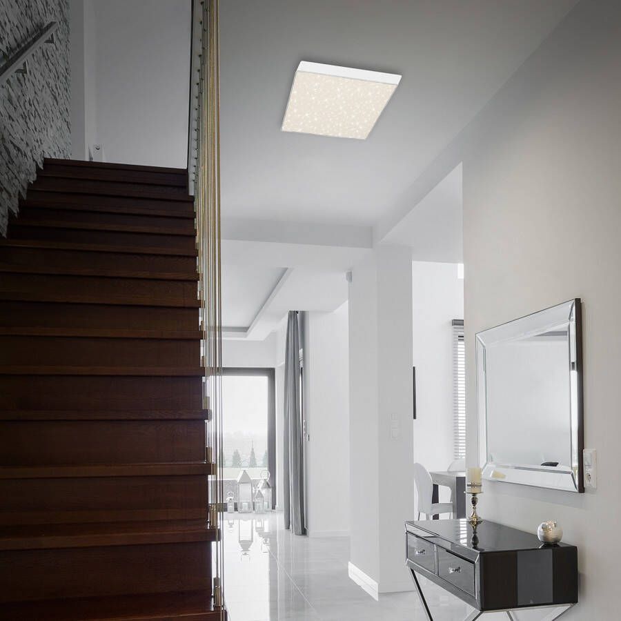 Home24 LED plafondlamp Flame Star II Briloner