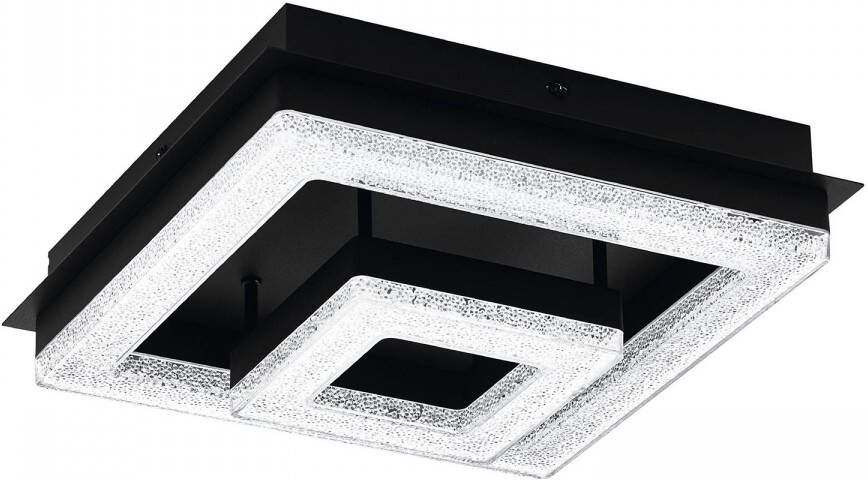 EGLO Fradelo 1 Plafondlamp LED;LED 26 cm Zwart