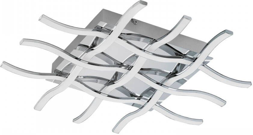 EGLO  Lasana 1 - Wand Plafondlamp - 1 Lichts - Chroom - Wit - Foto 5