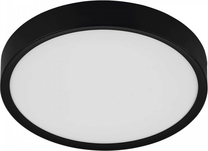 EGLO  Musurita Plafondlamp - LED - Ø 34 cm - Zwart Wit - Foto 1