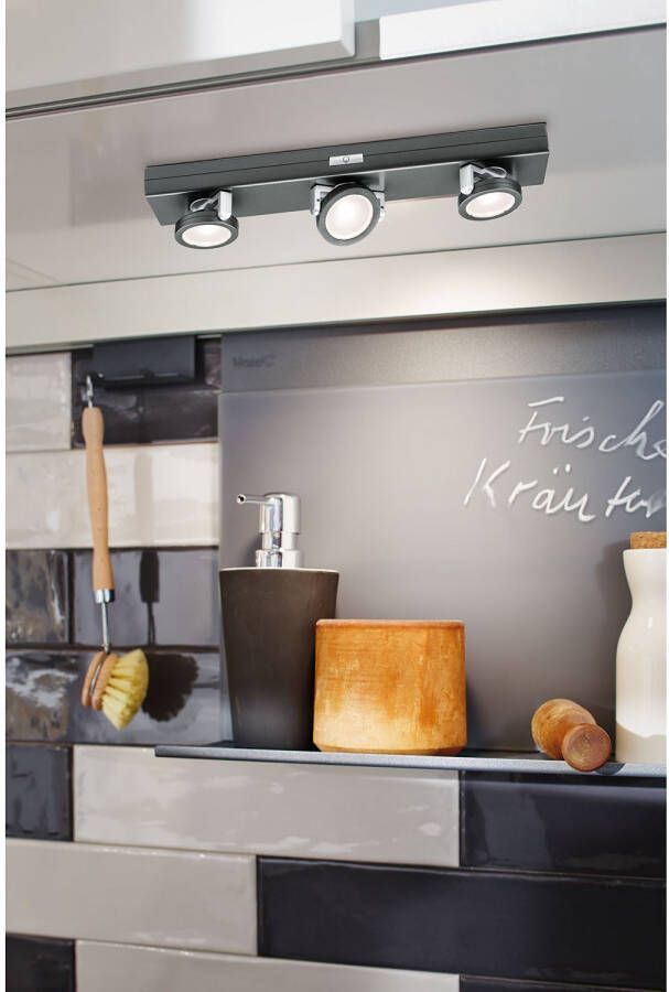 Paulmann Verlichting voor onderkast LED Rotate 3-delige Spot dimbaar op batterijen (1 stuk) - Foto 2