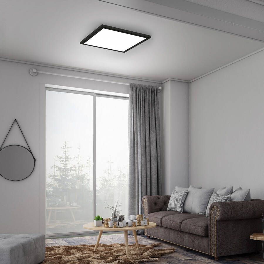 Briloner Leuchten Led-paneel 7191016 SIMPLE Plafondlamp 29 5x29 5x5 5 cm wit 12W woonkamer slaapkamer