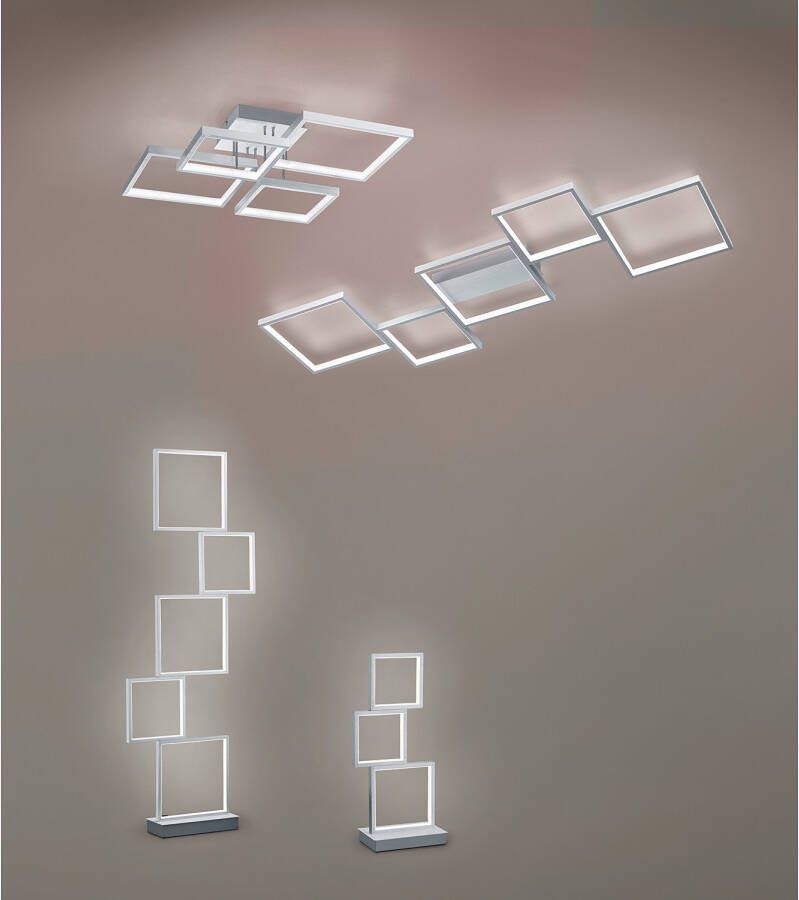 TRIO Plafondlamp Sorrento Aluminium 120 cm online kopen