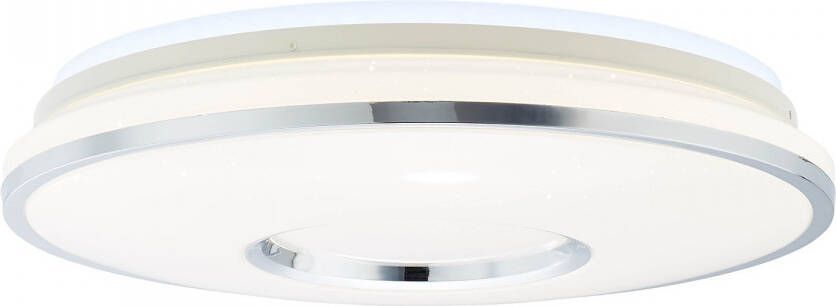 Brilliant plafondlamp wit-zilver 49cm Oneindig dimbaar - Foto 1
