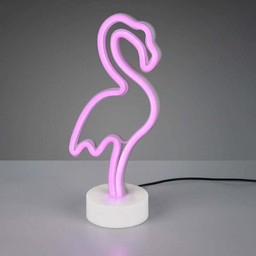 TRIO Leuchten Reality Flamingo Tafellamp Led excl. Batterijen