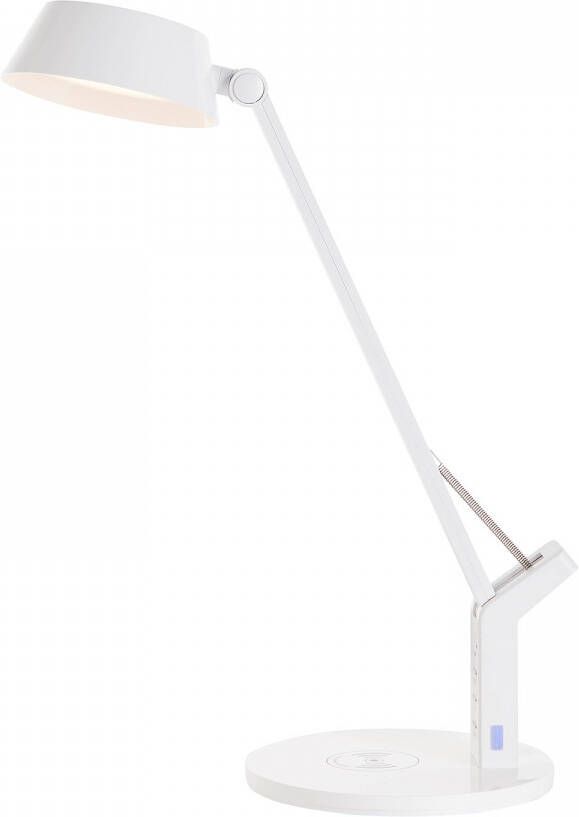 Brilliant Leuchten Led-tafellamp KAILA 40 cm hoogte wireless charging touchdimmer cct 710 lm wit (1 stuk) - Foto 3