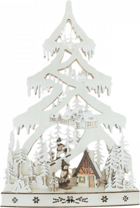 OTTO Deco-boom Kerstdecoratie sneeuwlandschap met LED-verlichting - Foto 6