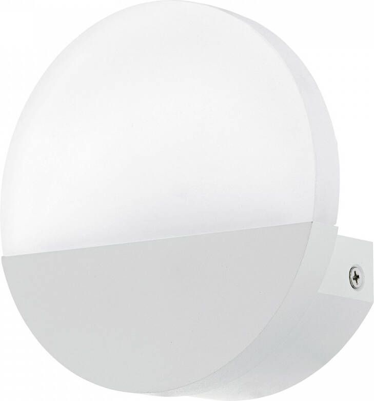 EGLO  Metrass 1 - Wandlamp - 1 Lichts - Wit - Gesatineerd - Foto 2