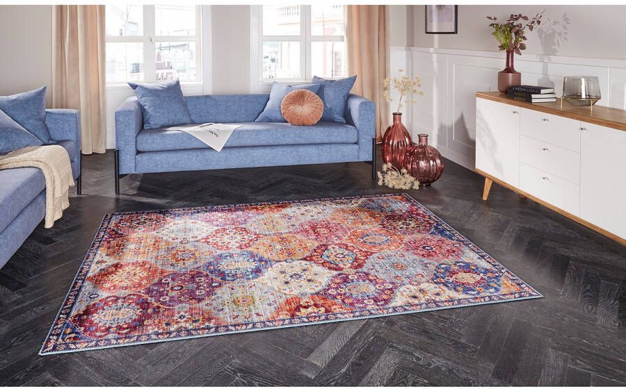 Elle Decoration Oosters vloerkleed Kashmir Ghom multi 80x200 cm - Foto 4