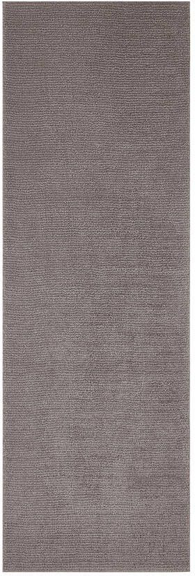 Mint rugs Effen vloerkleed Supersoft donkergrijs 80x250 cm - Foto 3