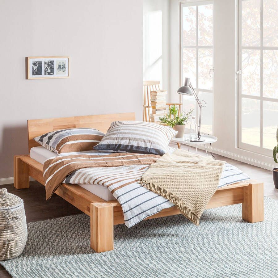 Home24 Massief houten bed LeeWOOD Ars Natura
