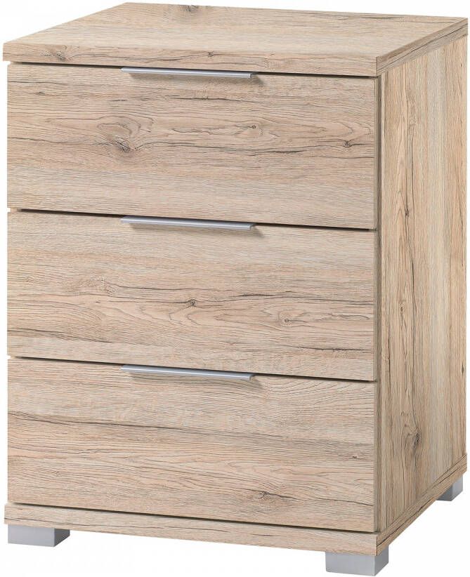 Emob Ladekast Universal 46 x 42 x 61 cm Beech-design Slaapkamerkasten Bruin MDF Slaapkamerkasten Op voorraad - Foto 2