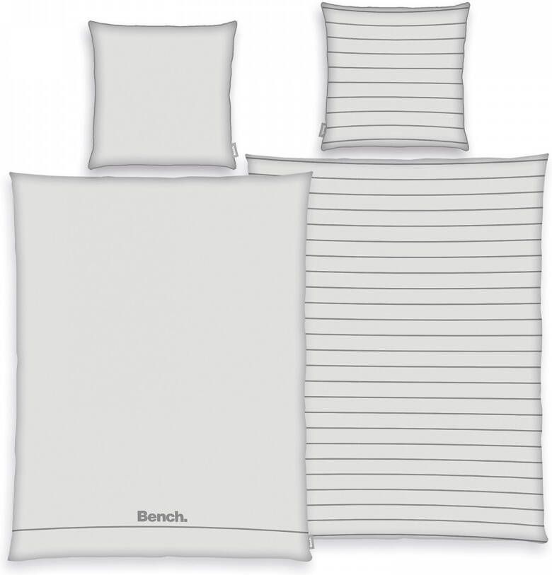 Bench. Tweezijdig te gebruiken overtrekset Bench Kussenovertrek met decoratieve paspel - Foto 2