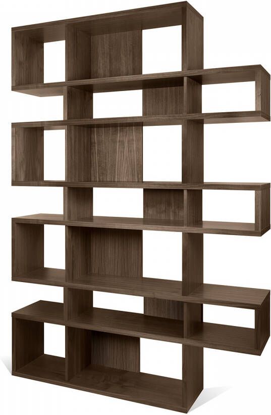 TemaHome EMOB Boekenkast Lisbon 1 wit Boekenkasten Wit MDF Boekenkasten Op voorraad - Foto 11