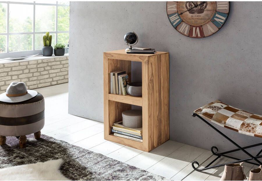 Wohnling Open kast MUMBAI acacia 88 cm hoog